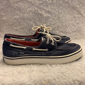 Women Blue Canvas Shoes 8